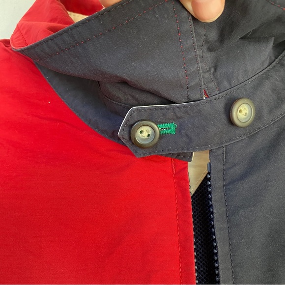 Vintage 1990s men’s Tommy Hilfiger Bomber Jacket Golf Crest 90s Colorblock XL - Picture 7 of 15